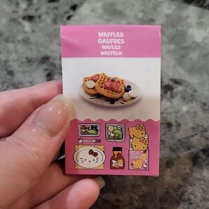 Miniverse Make It Mini Food Hello Kitty Waffles